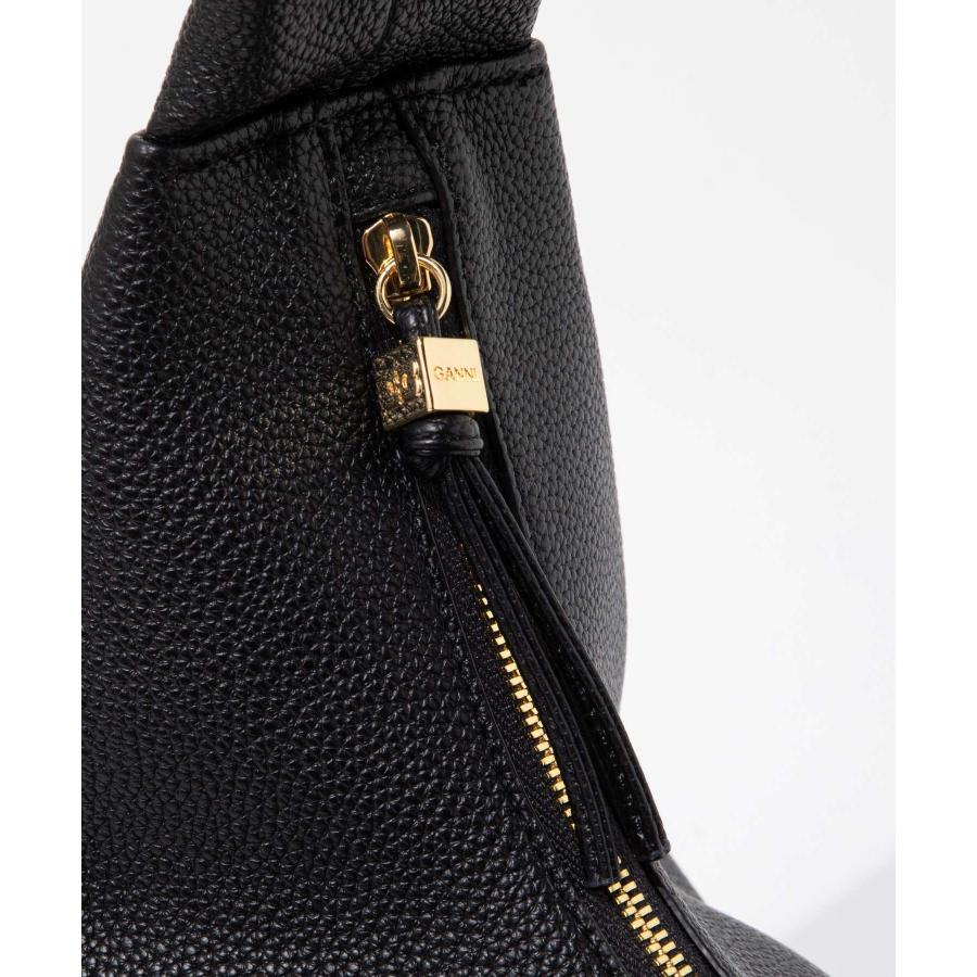 ガニー GANNI Grained Medium Hobo bag グレインド ミディアム ホーボーバッグ A6981 5894 ショルダーバッグ レディース バッグ 爆買の画像