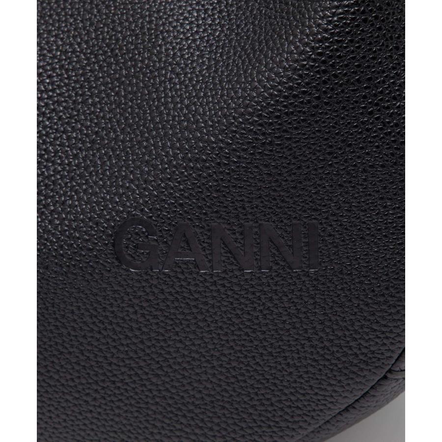 ガニー GANNI Grained Medium Hobo bag グレインド ミディアム ホーボーバッグ A6981 5894 ショルダーバッグ レディース バッグ 爆買の画像
