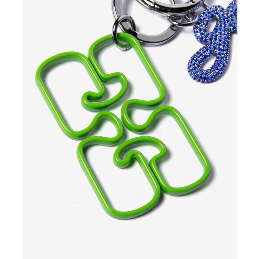 GANNI（ガニー） GANNI Signature Keyring シグネチャー キーリング