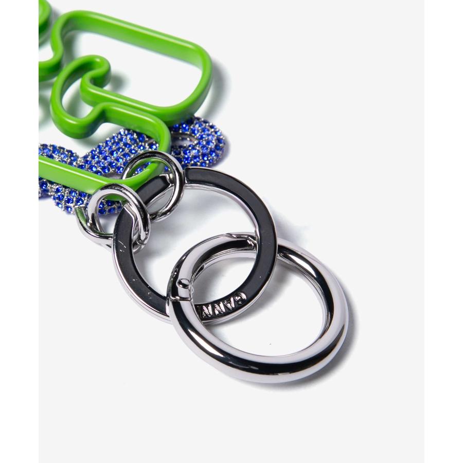 GANNI（ガニー） GANNI Signature Keyring シグネチャー キーリング
