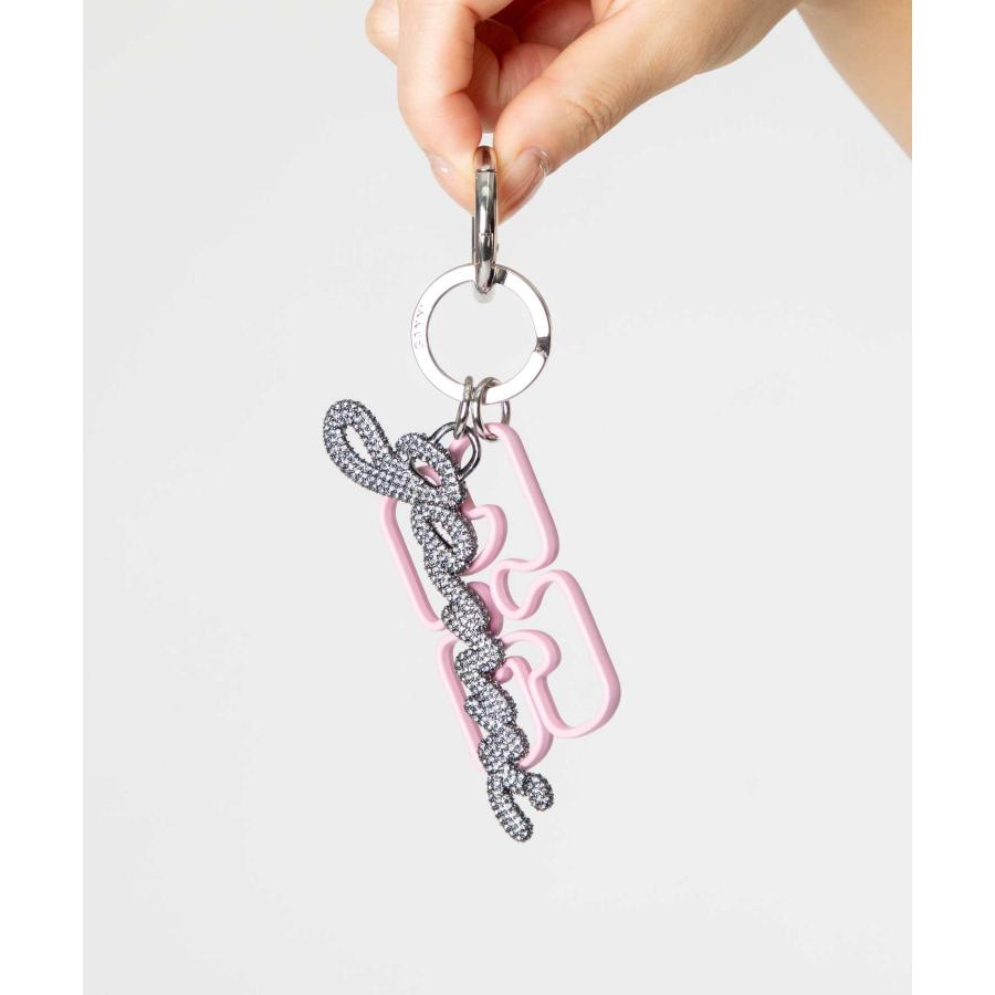 GANNI（ガニー） GANNI Signature Keyring シグネチャー キーリング