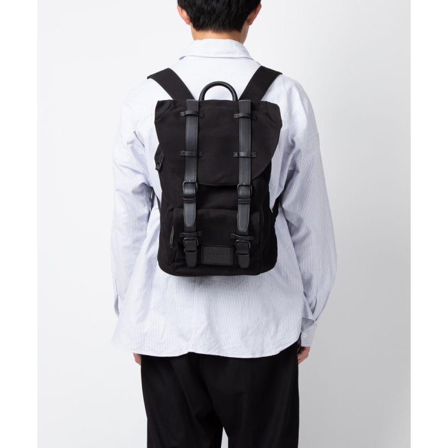 GASTON LUGA ブラックバックパック 防水バックパック｜11-16インチPC収納対応｜ガストンルーガ