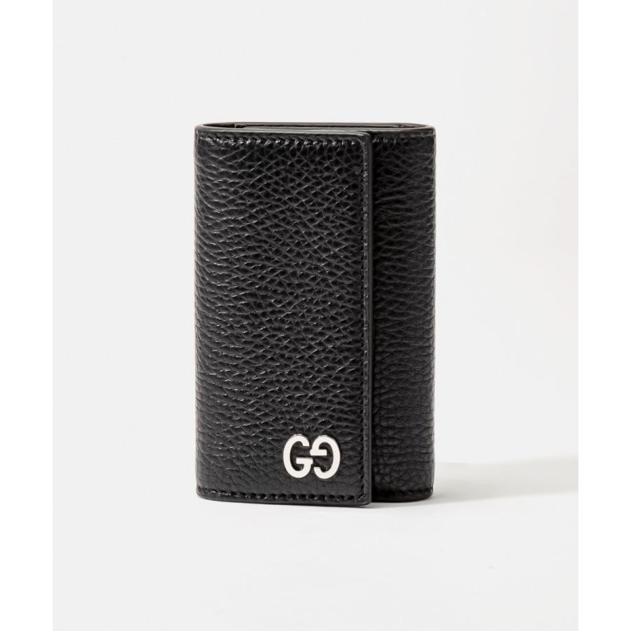 新品■GUCCI グッチ レザー 6連 キーケース レディース メンズ ブラック GUCCI グッチ キーケース 6連キーケース メンズ 新作 新品