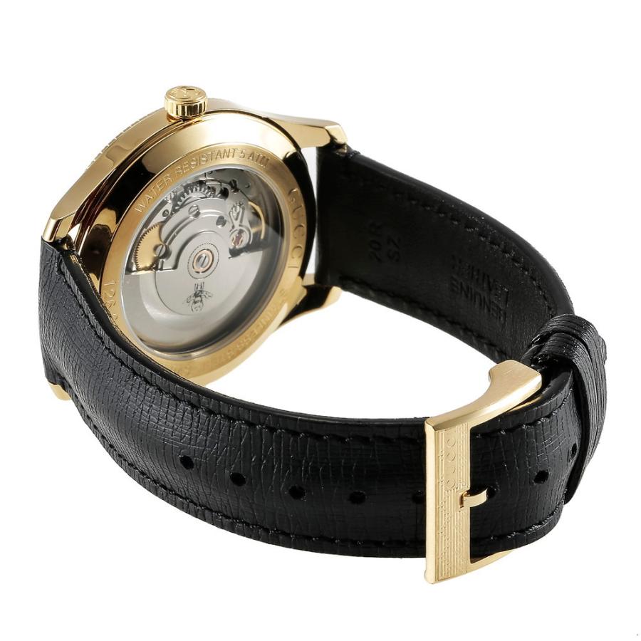 추가비용없음] 구찌 GUCCI YA126340 Eryx 40mm Gold Guilloche Dial