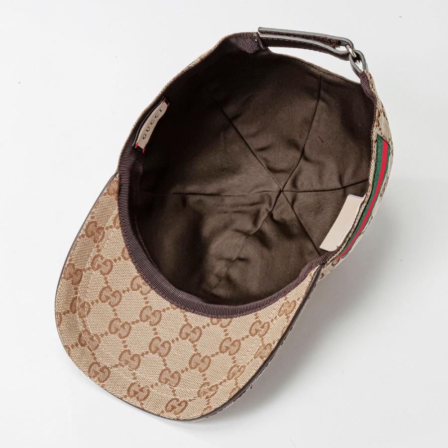GUCCI グッチ キャップ 200035 KQWBG オリジナルGGキャンバス GUCCI グッチ キャップ 200035 KQWBG オリジナルGGキャンバス
