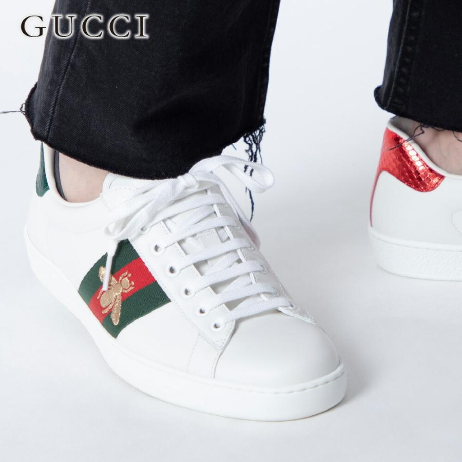 グッチ GUCCI スニーカー エース メンズ シューズ エース エンブロイ 