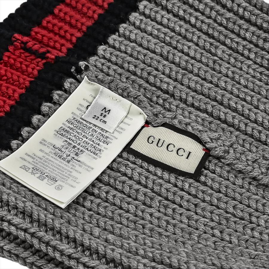 GUCCI グレー ニット帽 GUCCI（グッチ） ニット帽 帽子 メンズ 429753-4G206 爆買 : U-STREAM