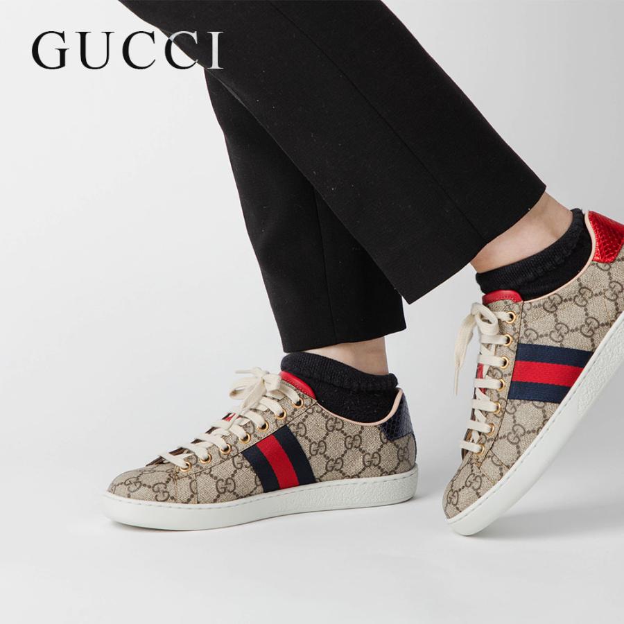 グッチ GUCCI 499410 96G50 スニーカー エース レディース