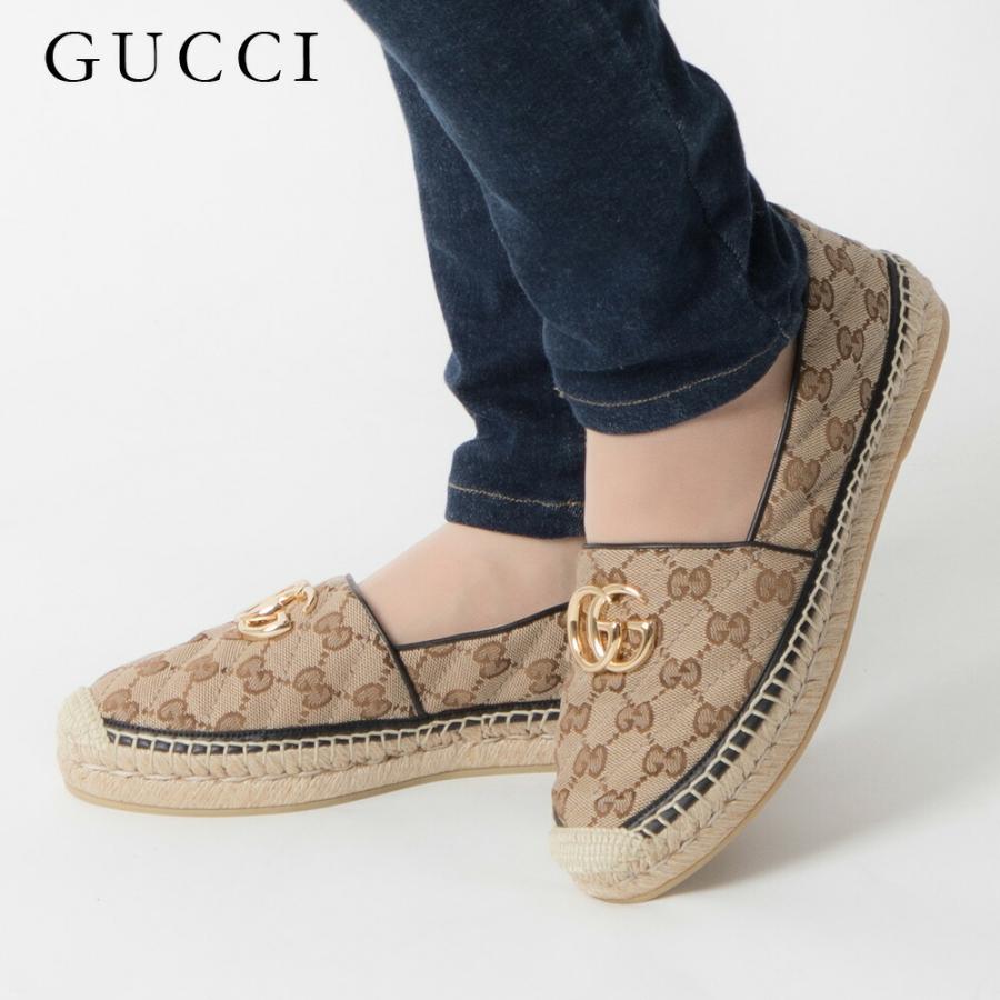 グッチ GUCCI スニーカー レディース シューズ GGキルティング キャンバス エスパドリーユ ラグジュアリー ウィメンズ ベージュ  23〜24.5cm 621239-KQWM0 : gua-621239 : U-STREAM - 通販 - Yahoo!ショッピング