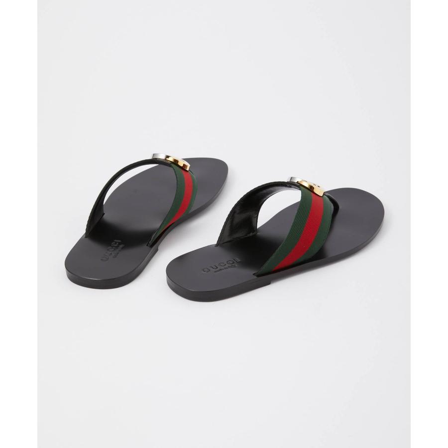 景*虎様 GUCCI グッチ メンズ サンダル 5 ブラック gua-407345-g0k00_9.jpg