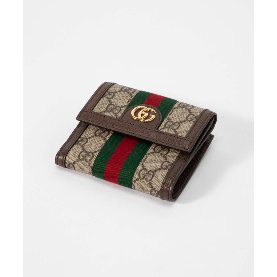 グッチ 折り財布 GGスプリーム シェリーライン 523173 楽天市場】GUCCI グッチ シェリーライン フレンチフラップ