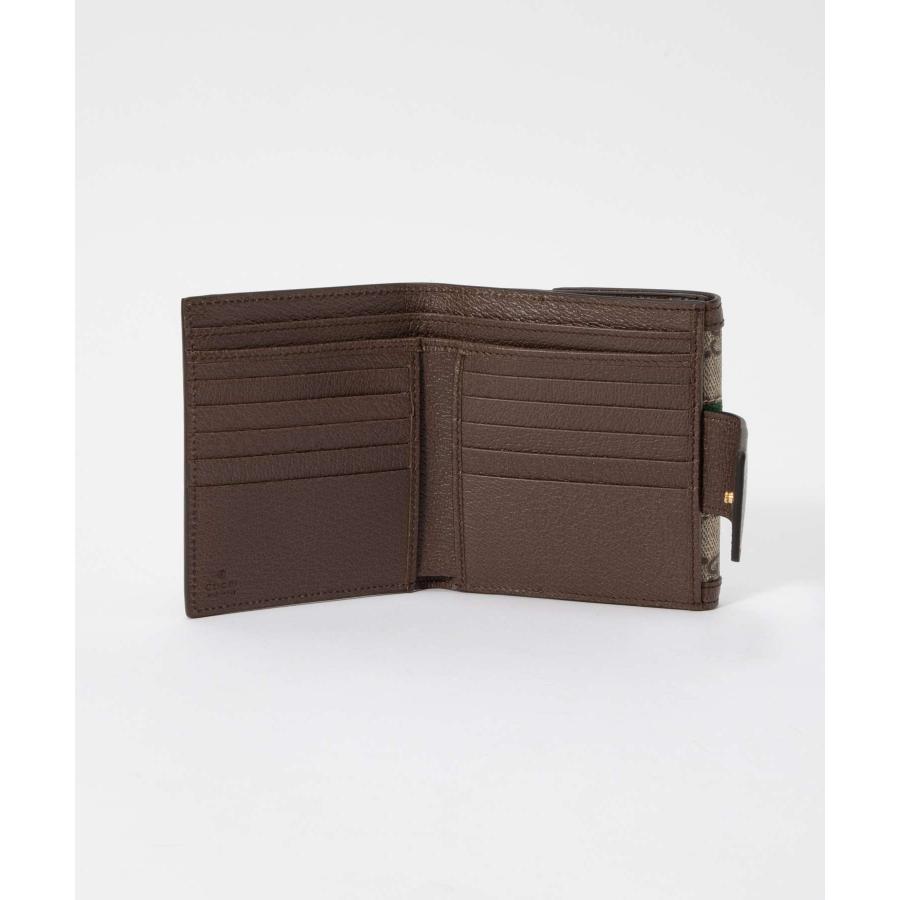 グッチ 折り財布 GGスプリーム シェリーライン 523173 グッチ 523173 GGスプリーム シェリーライン 折り財布 レディース