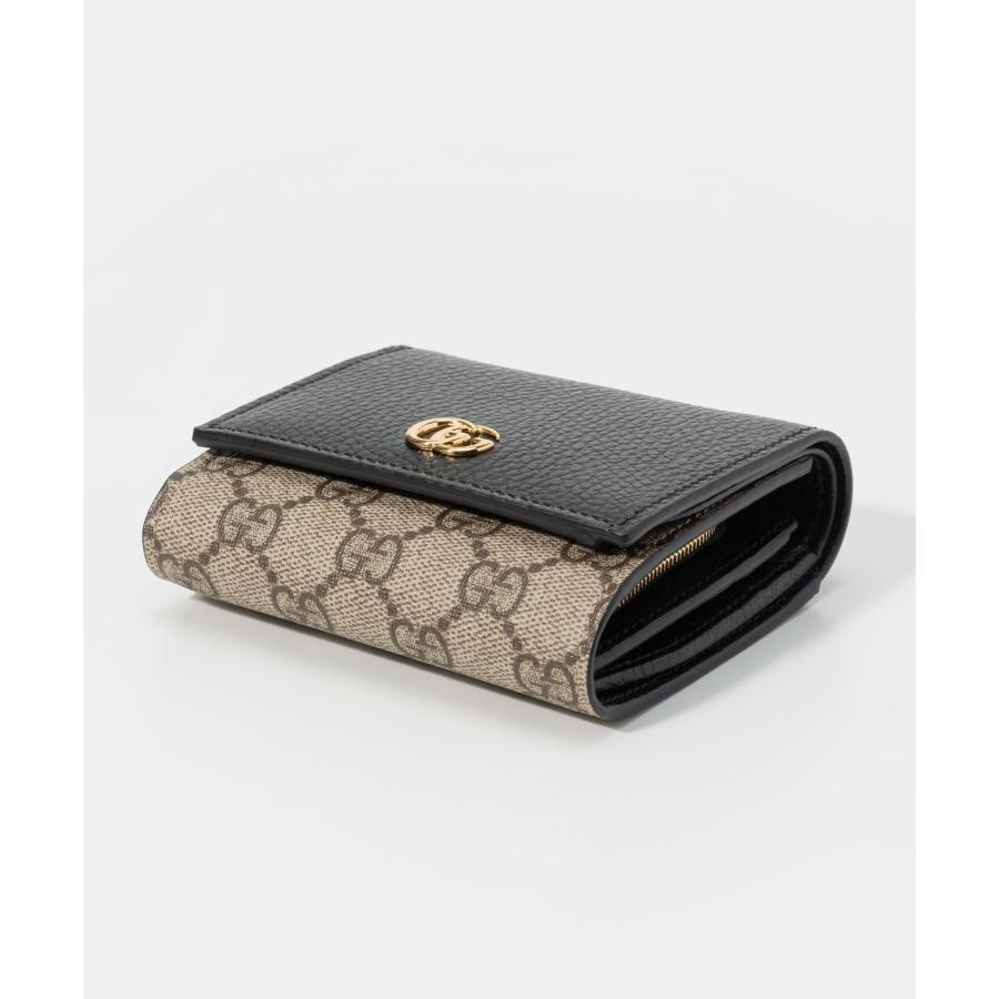 グッチ GG MARMONT 598587 17WAG 財布 GUCCI（グッチ） GUCCI 598587 17WAG 二つ折り財布 PETITE MARMONT