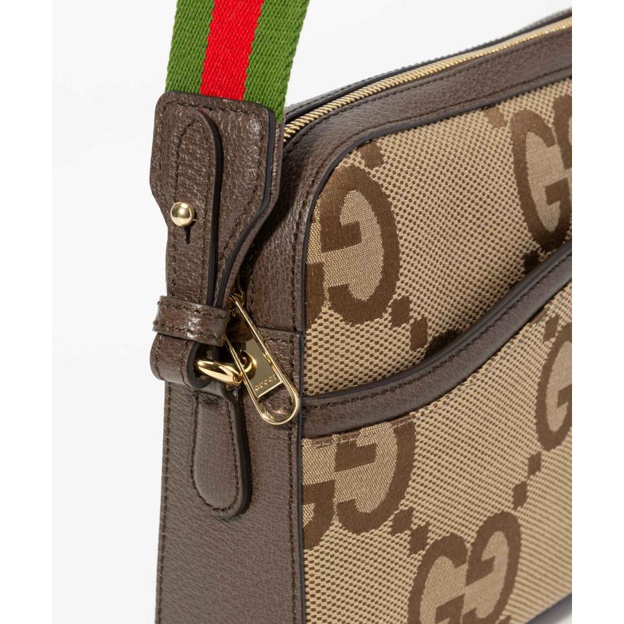 GUCCI★ボディーバック　美品 GG グッチ ボディバッグ ミディアム ベルトバッグ ジャンボGG ブラック