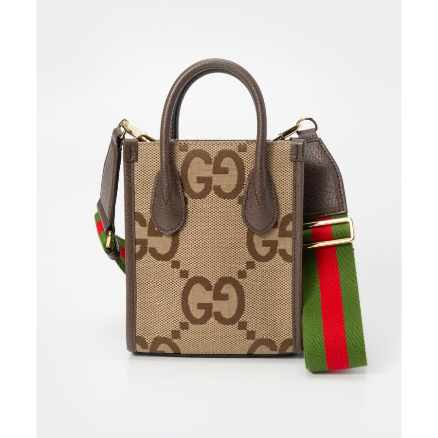 GUCCI カラフル 円形ボディバッグ GUCCI(グッチ) ジャンボ GG クロスボディバッグGGクロスボディ