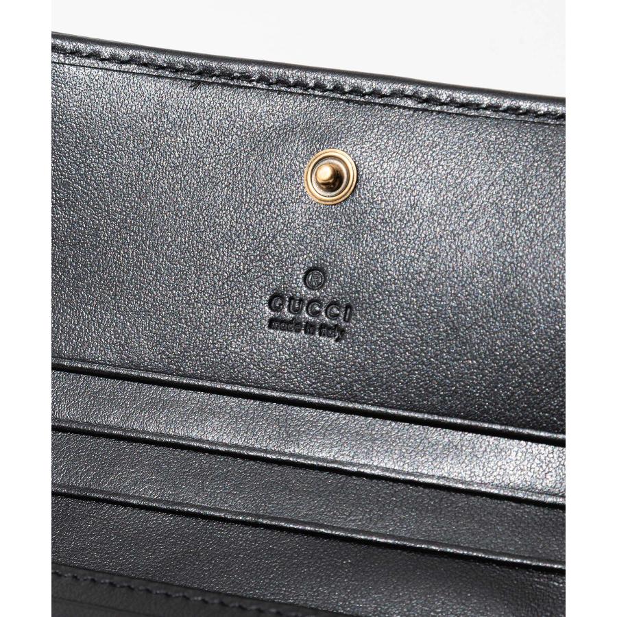 GUCCI 財布 GUCCI グッチ GG ラバーエフェクト 二つ折り財布 グッチシマ
