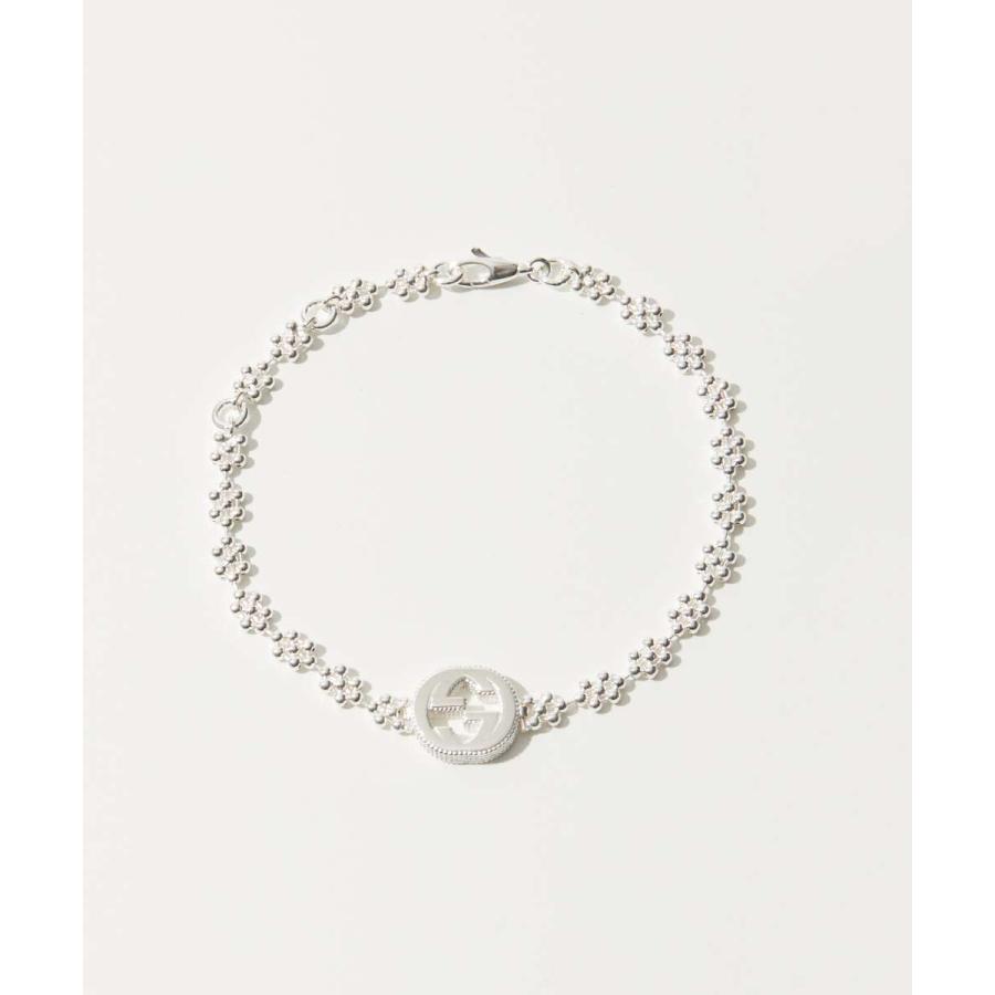 グッチブレスレット GUCCI グッチ 481687 J8400 ブレスレット INTERLCKG BRCLT SLV