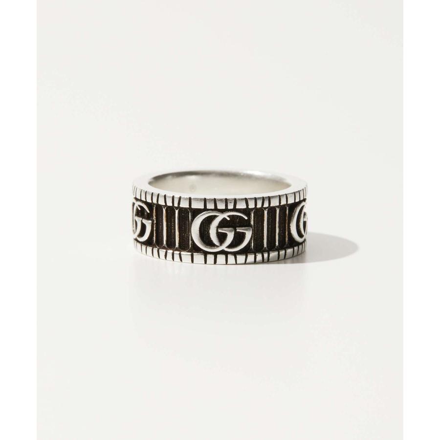 GUCCI（グッチ） GUCCI 551899 J8400 リング GG MARMONT RING 8MM AGED 