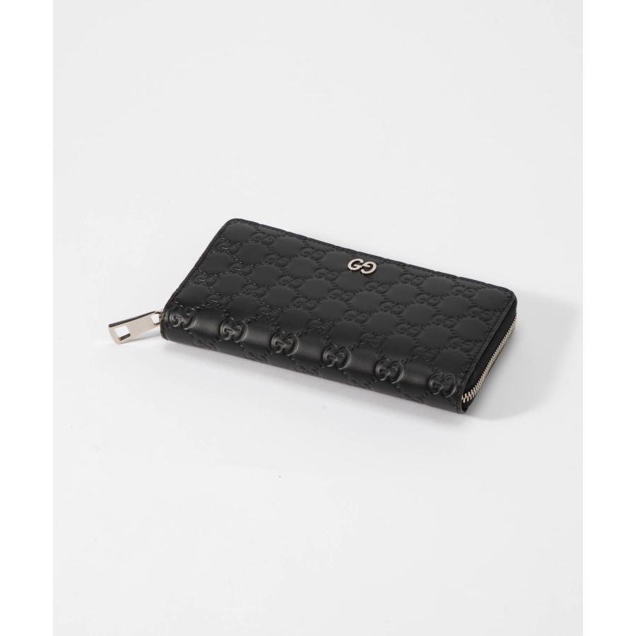 GUCCI 長財布 エンボス シマ ドリアンロングウォレット 黒　大特価 GUCCI（グッチ） GUCCI 473928 CWC1N 長財布 メンズ レディース 財布