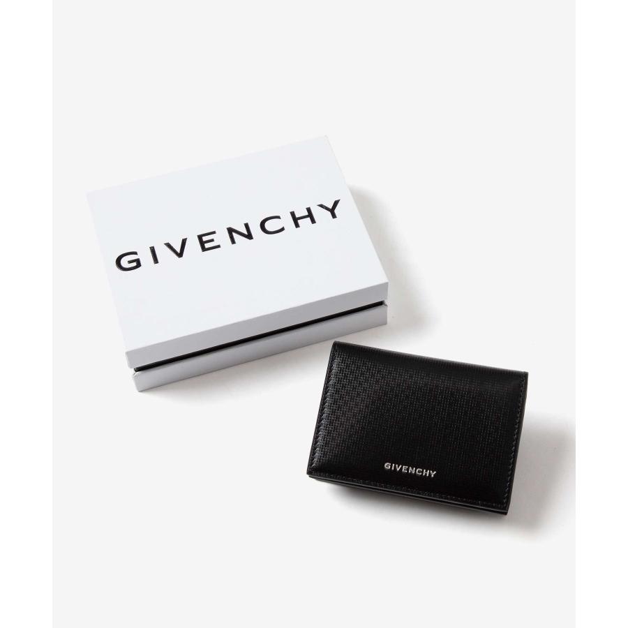 【未使用✨】ジバンシー　箱カード付き　4Gロゴ　折り財布　がま口　レザー　黒色 GIVENCHY（ジバンシィ） GIVENCHY 4G BUSINESS CARD HOLDER クラシック