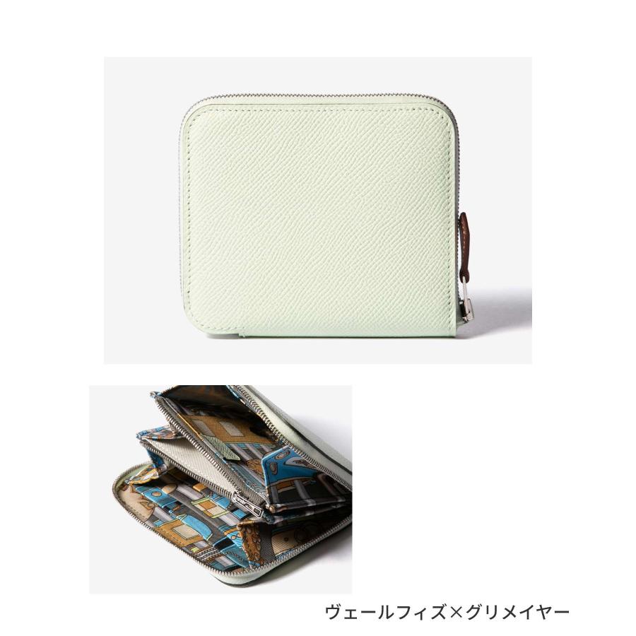 HERMES（エルメス） HERMES AZAP SILKIN COMPACT アザップ シルクイン