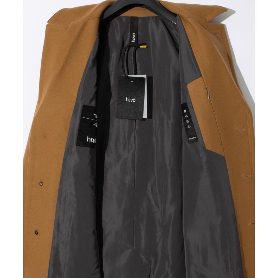 HEVO イーヴォ OSTUNI E725 コート メンズ アウター ベルテッド