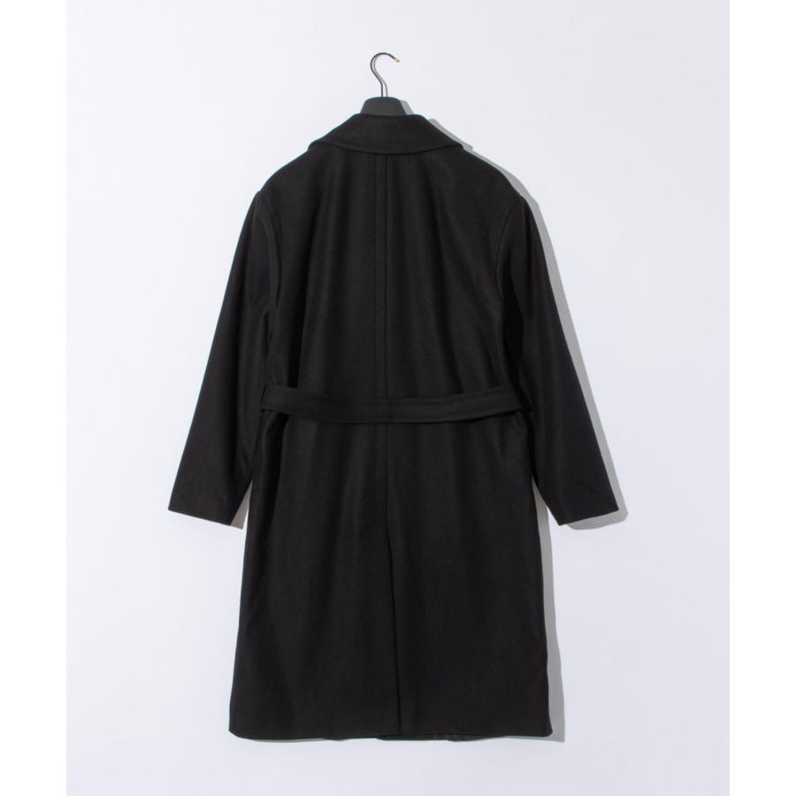 hevo ostuni コート　44 M位　ブラック 楽天市場】イーヴォ HEVO シングルコート ベルテッドコート