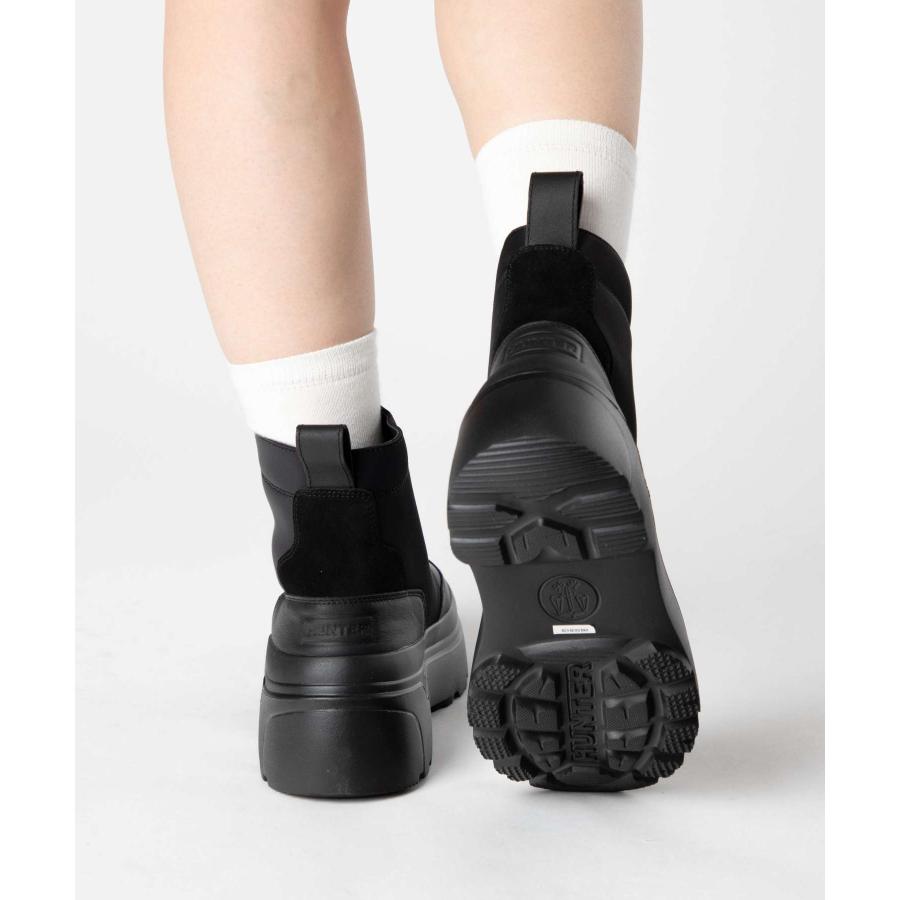 HUNTER（ハンター） HUNTER WOMENS EXPLORER ANKLE ZIP FLATFORM BOOT