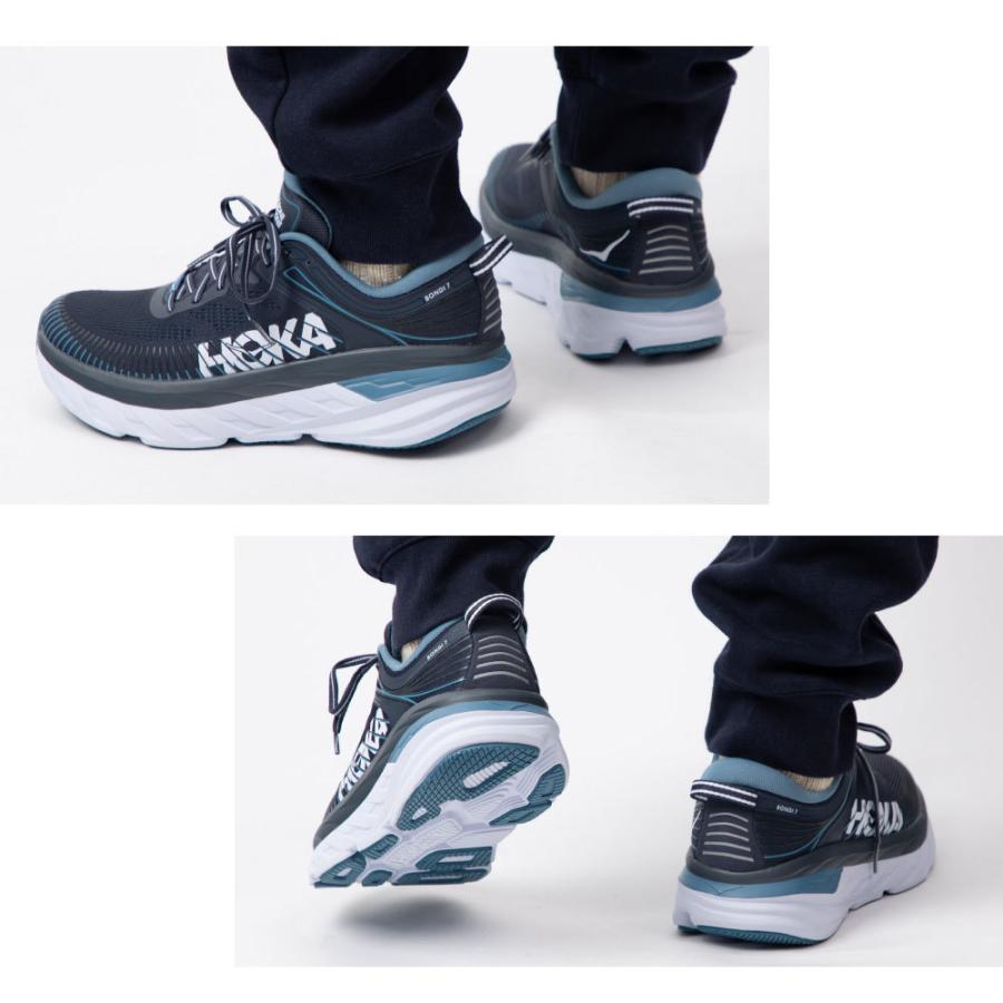 ホカ オネオネ HOKA ONE ONE 1110530 スニーカー BONDI 7 メンズ シューズ ボンダイ7 ランニング オールラウンド ワイズ E アウトドア スポーツ 運動 25〜29cm｜u-stream｜17