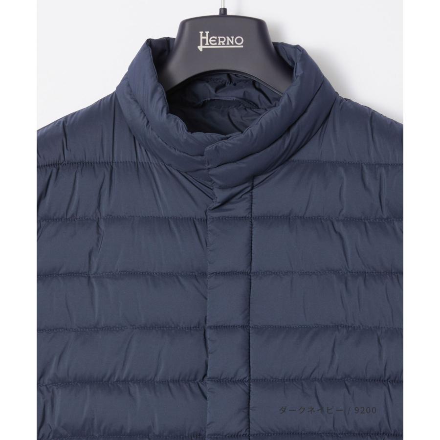 HERNO ヘルノ キルティング ダウン ベスト M 46 HERNO ヘルノ キルティング ダウン ベスト M 46 本当に 安い