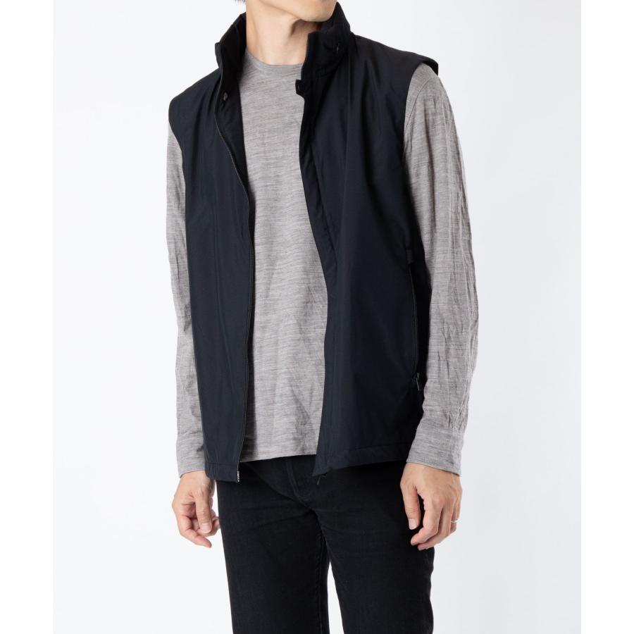 Herno ヘリンボーンノースリーブベスト Herno ヘリンボーンノースリーブベスト HERNO ヘルノ メンズ