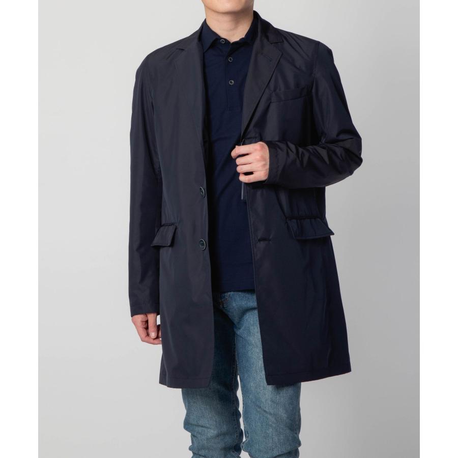 Herno ヘルノ ダークネイビー レインコート　サイズ50 Herno ヘルノ ダークネイビー レインコート サイズ50 BEAMS F