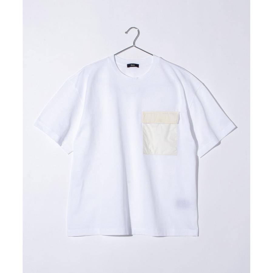 ヘルノ Herno SUPERFINE COTTON JERSEY SPRING LACE カットソー 衣料品 トップス コットン レディース ホワイト系 JG000205D 【中古】 HERNO（ヘルノ） SUPERFINE COTTON JERSEY SPRING LACE ブランドオフ
