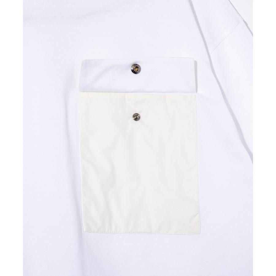 ヘルノ Herno SUPERFINE COTTON JERSEY SPRING LACE カットソー 衣料品 トップス コットン レディース ホワイト系 JG000205D 【中古】 HERNO（ヘルノ） SUPERFINE COTTON JERSEY SPRING LACE ブランドオフ