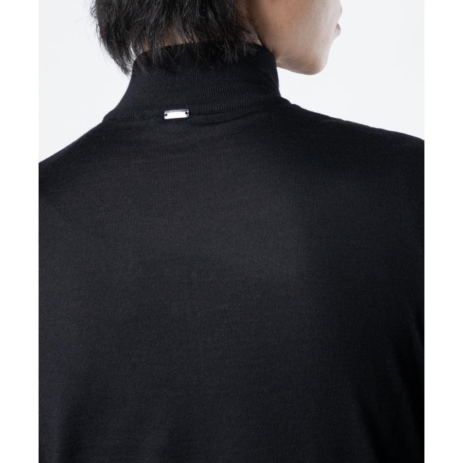 ヘルノ HERNO MP000120U 70025 ジャケット WOOL SILK ECOAGE メンズ アウター ロングスリーブ ハイネック ジップアップ ウール シルク 爆買の画像