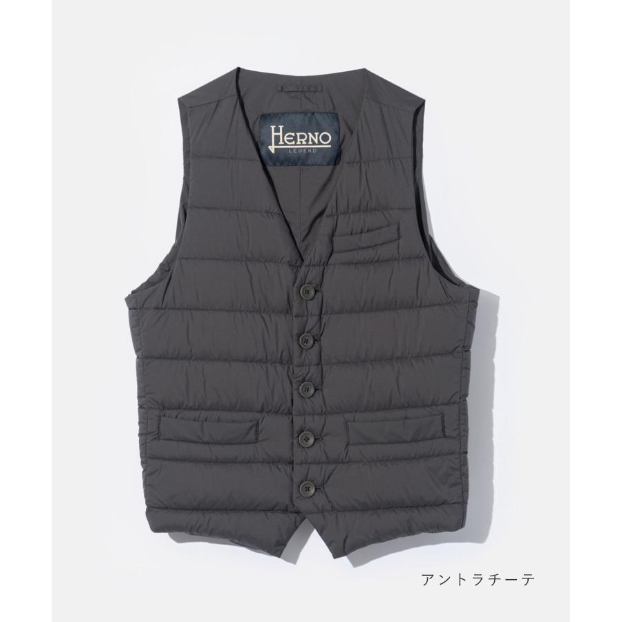 HERNO（ヘルノ） HERNO PI002ULE 12456Z ベスト メンズ トップス ダウンベスト ジレ レジェンド 防寒着 インナー ...