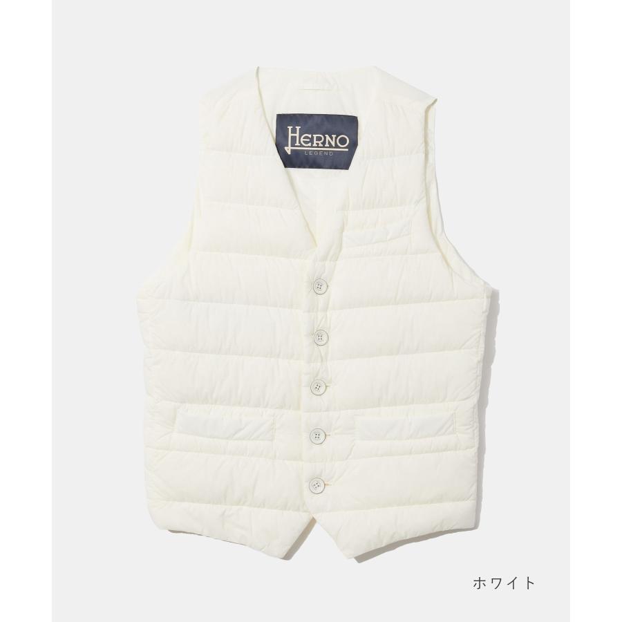 HERNO（ヘルノ） HERNO PI002ULE 12456Z ベスト メンズ トップス ダウンベスト ジレ レジェンド 防寒着 インナー ...