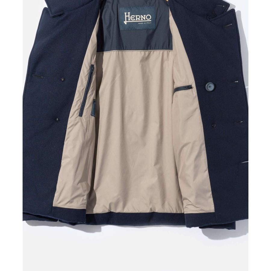 ヘルノ HERNO DOWN JACKET  PI001166U 38117R ダウンコート メンズ アウター ネイビーブルー フェロ 44 46 48 爆買の画像