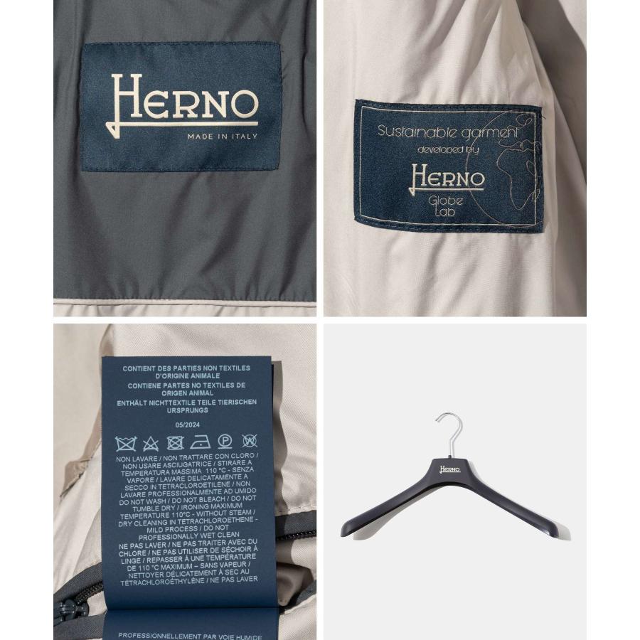 ヘルノ HERNO DOWN JACKET  PI001166U 38117R ダウンコート メンズ アウター ネイビーブルー フェロ 44 46 48 爆買の画像