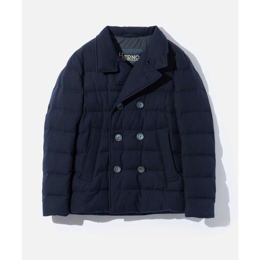 ヘルノ HERNO DOWN JACKET  PI001166U 38117R ダウンコート メンズ アウター ネイビーブルー フェロ 44 46 48 爆買の画像