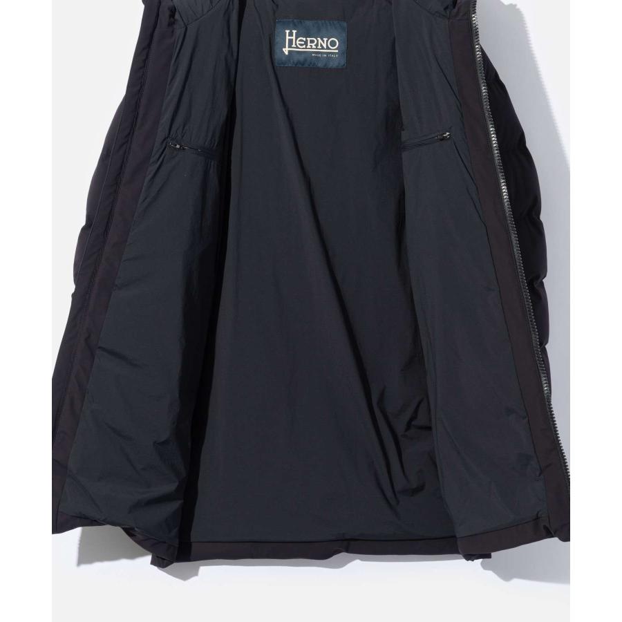 ヘルノ HERNO DOWN JACKET  PI001184U 12642S ダウンベスト メンズ トップス ネイビー ブラック 44 46 48 50 爆買の画像