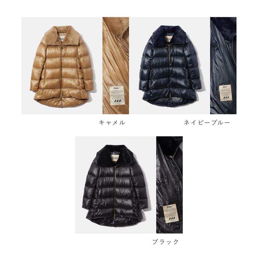 週末限定お値下げ❗️ヘルノHERNO 七分丈ダウンジャケット　ネイビー 楽天市場】ヘルノ ダウン レディース 七分袖の通販