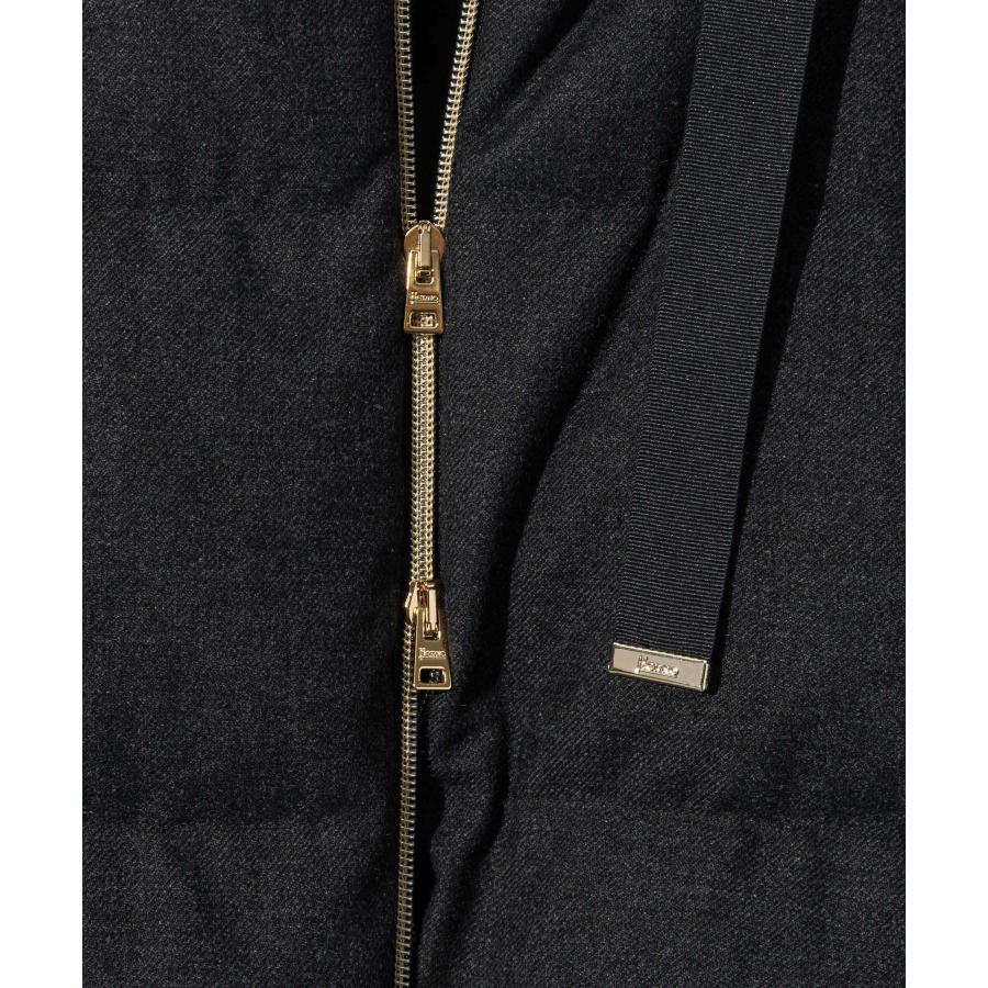 HERNO ヘルノ KNIT DOWN LONG VEST PI001973D 38117R ダウン