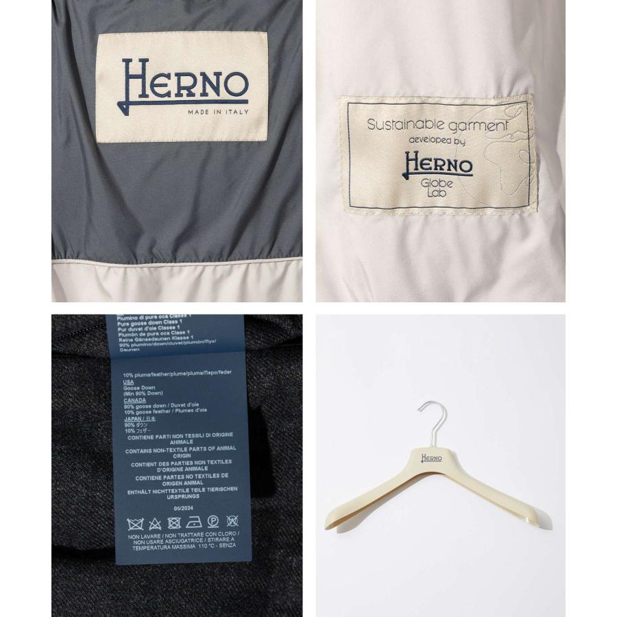 HERNO（ヘルノ） HERNO KNIT DOWN LONG VEST PI001973D 38117R ダウン