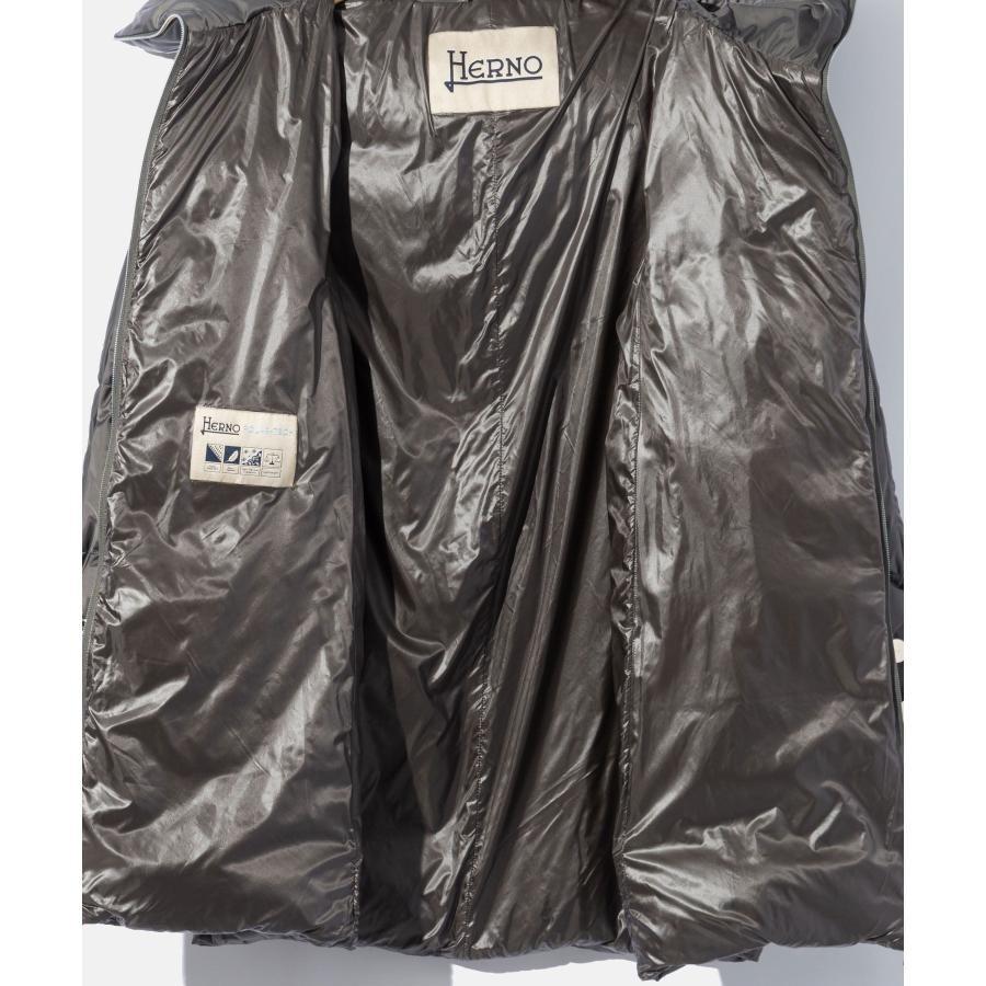 ヘルノ HERNO A-Shape エーシェイプ JACKET IN SATIN サテンAラインコート PI1304D 12170Z ダウンジャケット Aライン レディース アウター 爆買の画像