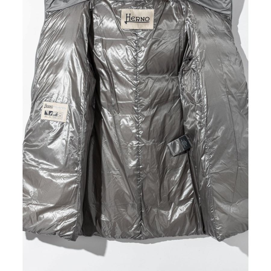 HERNO（ヘルノ） HERNO A-Shape エーシェイプ JACKET IN SATIN サテンA