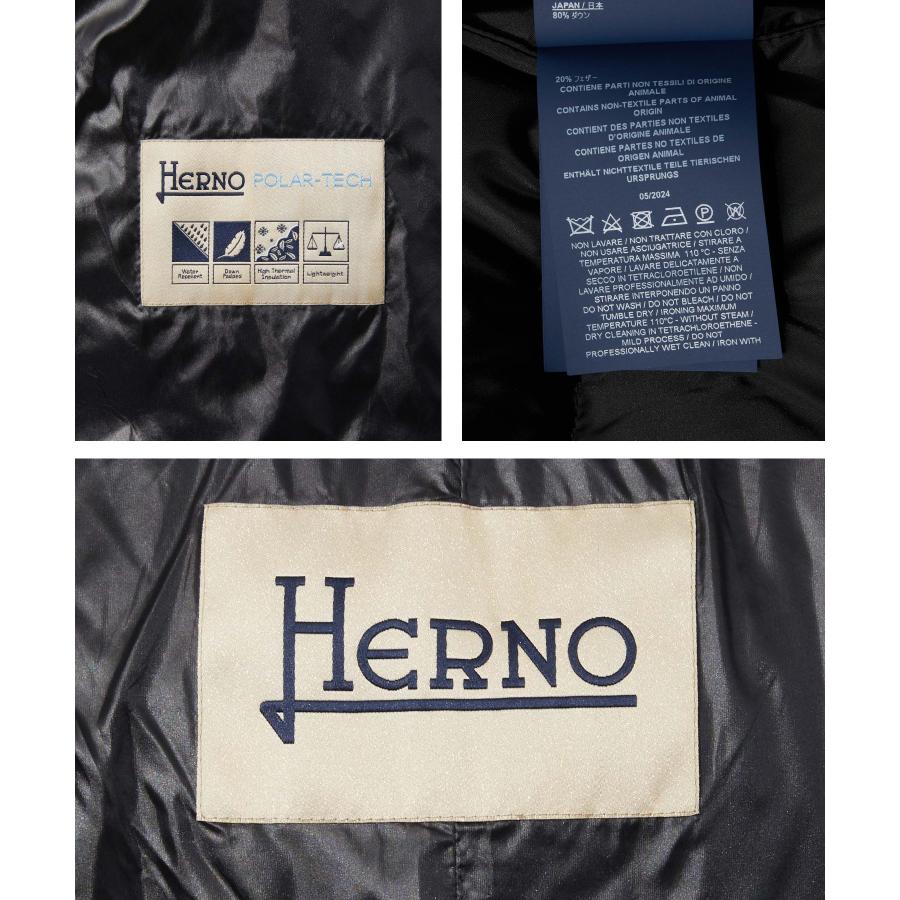 ヘルノ HERNO A-Shape エーシェイプ JACKET IN SATIN サテンAラインコート PI1304D 12170Z ダウンジャケット Aライン レディース アウター 爆買の画像