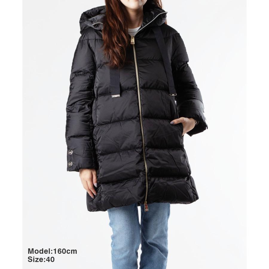 HERNO（ヘルノ） HERNO A-Shape エーシェイプ JACKET IN SATIN サテンA