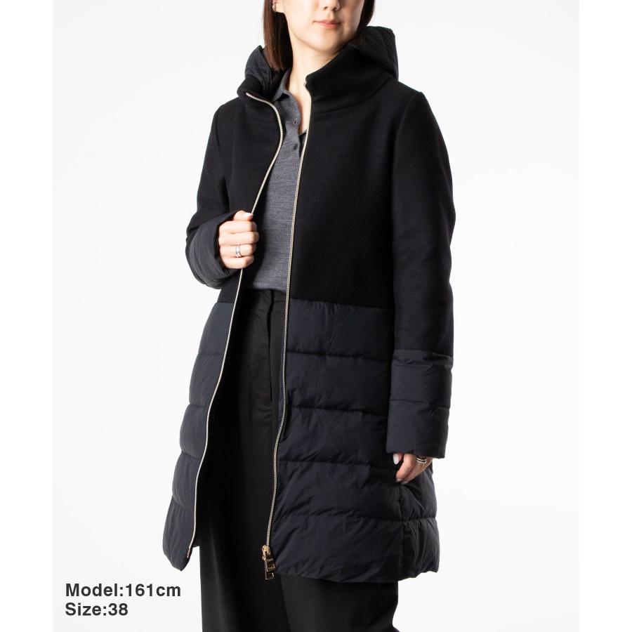 HERNO（ヘルノ） HERNO Capes ケープ ECOWOOL AND ECOAGE LONG JACKET