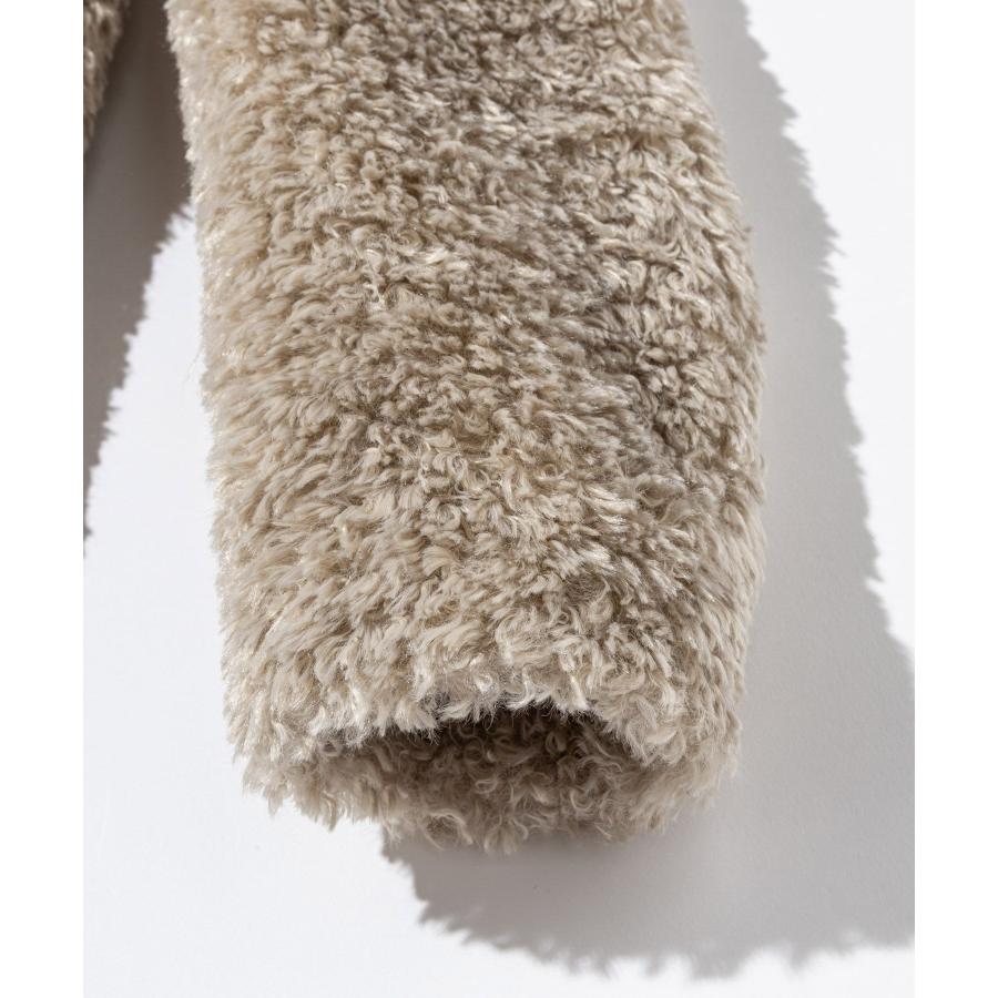 ヘルノ HERNO CURLY ALTERNATIVE FUR COAT カーリーオルタナティブファー コート GC000503D 12421 エコファー ボア ロング レディース アウター 爆買 | HERNO | 10